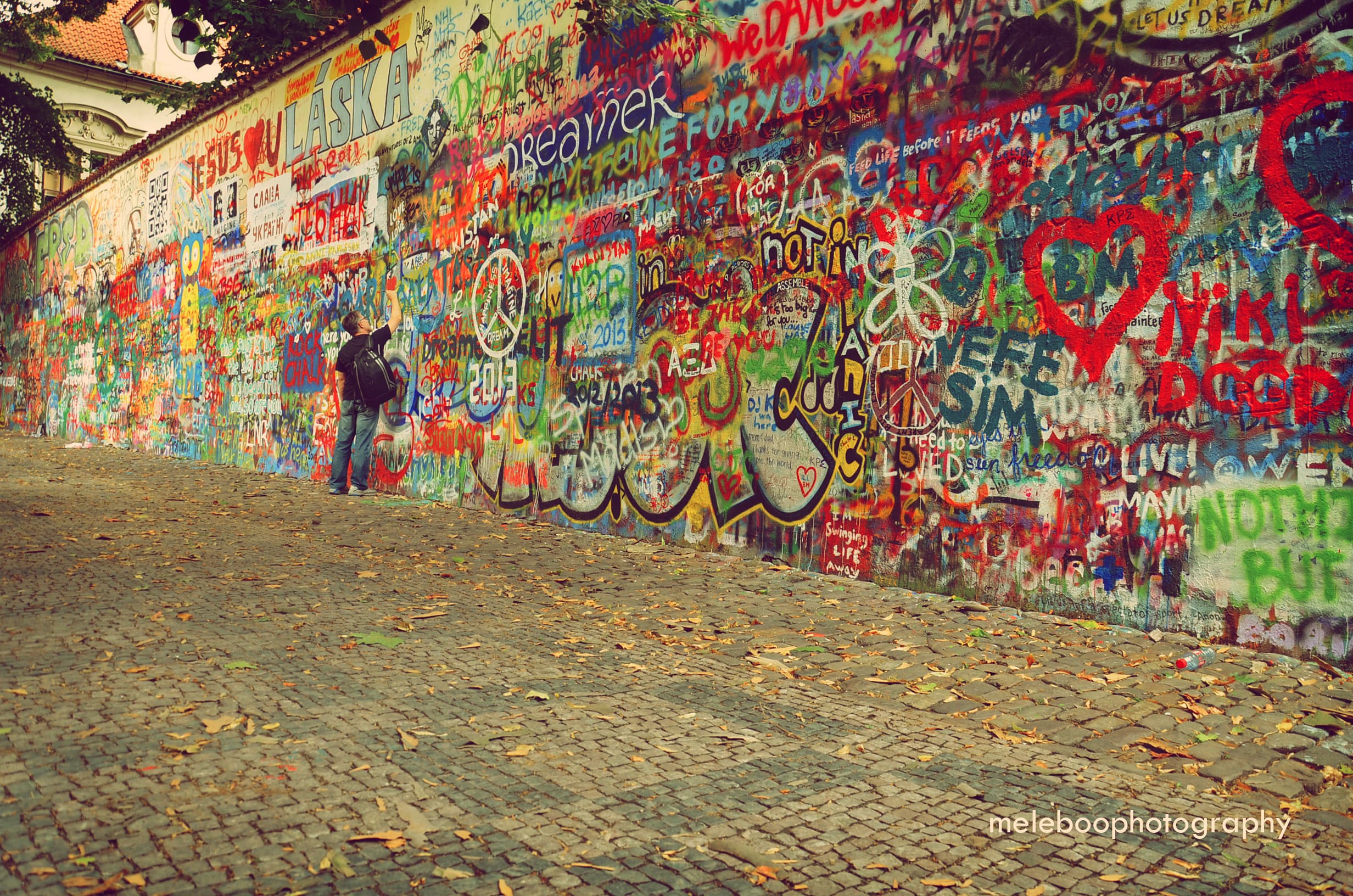 the Lennon Wall