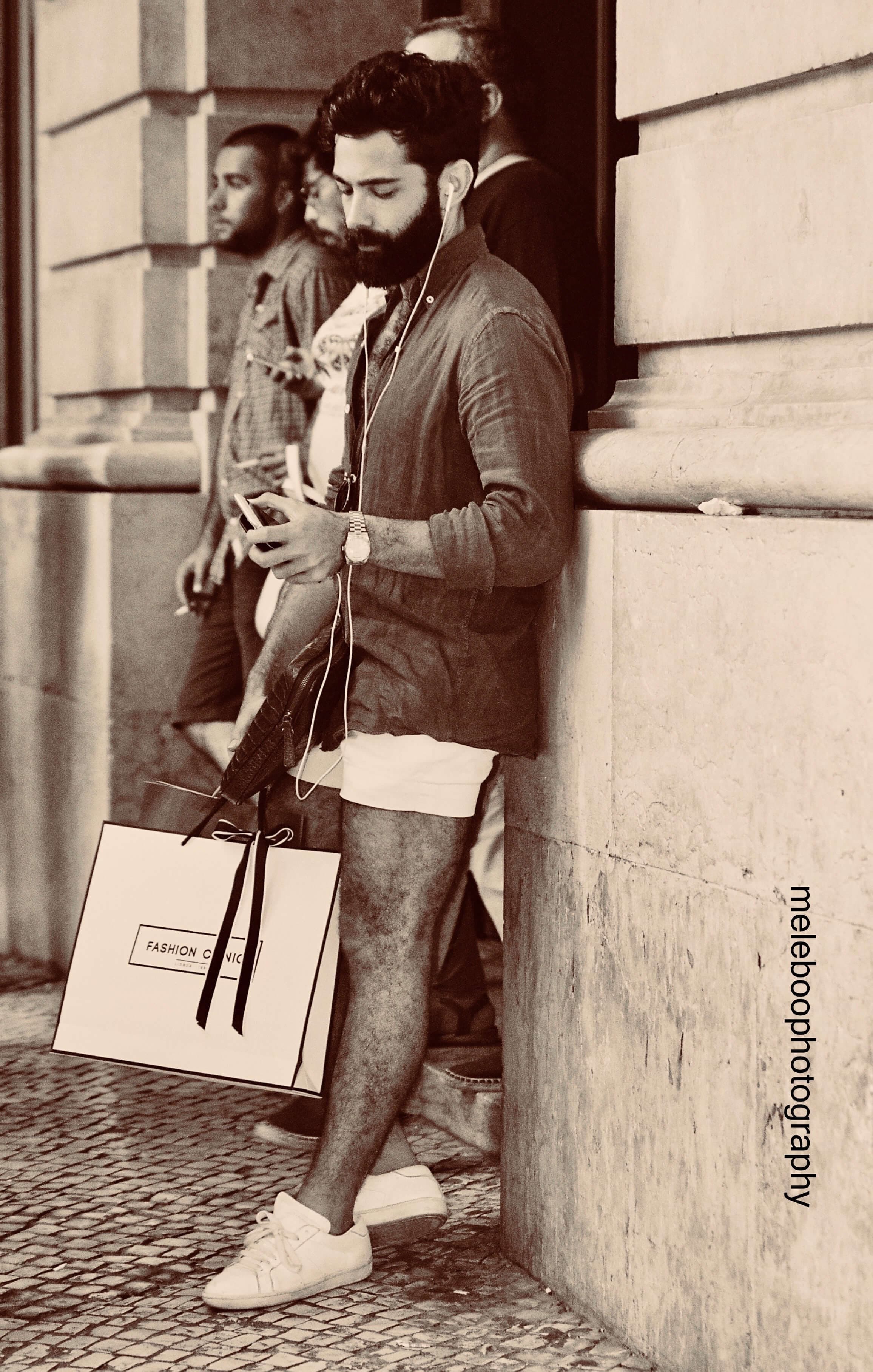 handsome Portuguese man