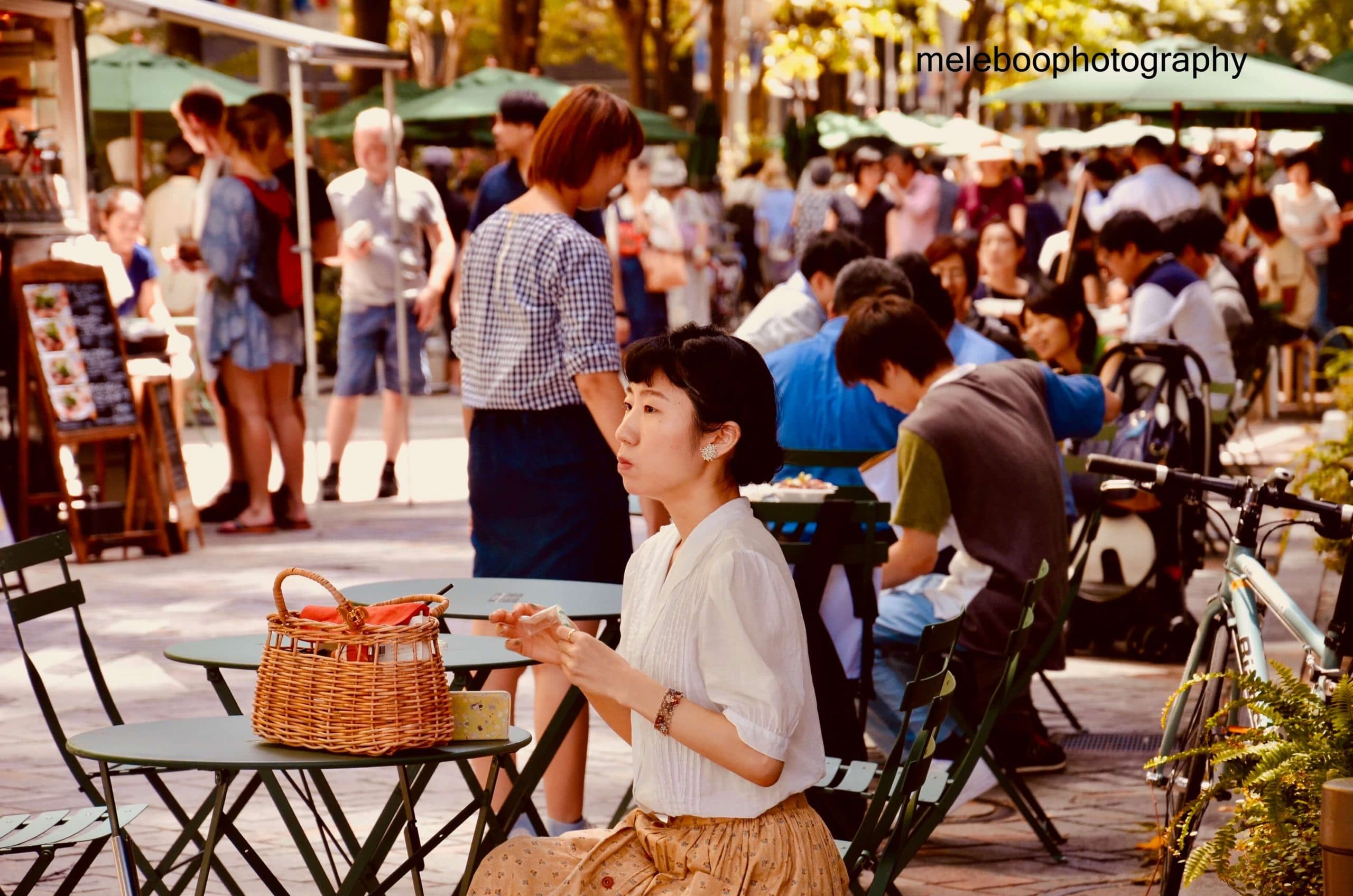 lady at lunch, Tokyo