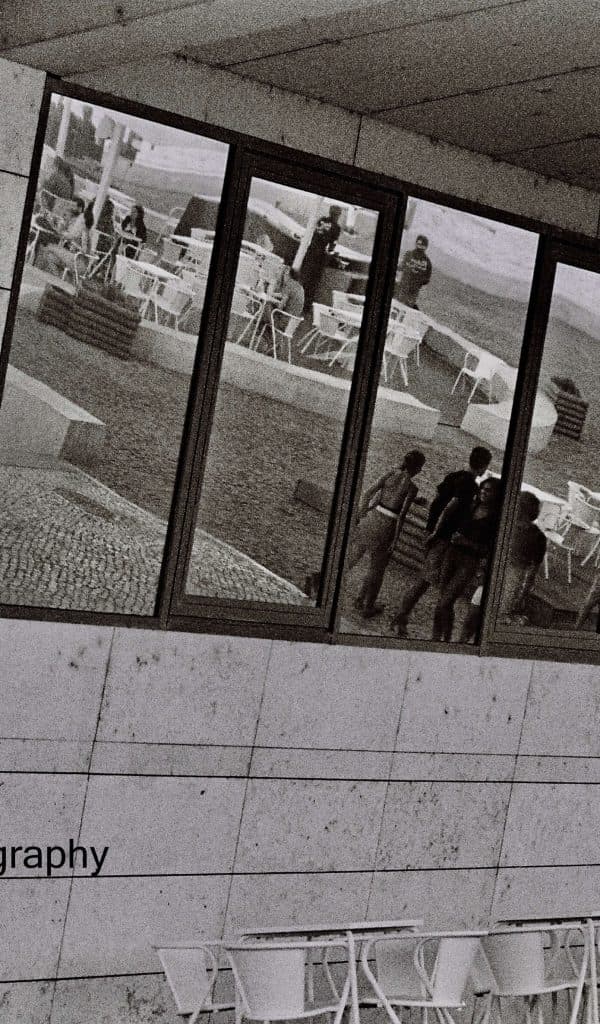 reflection on beachfront